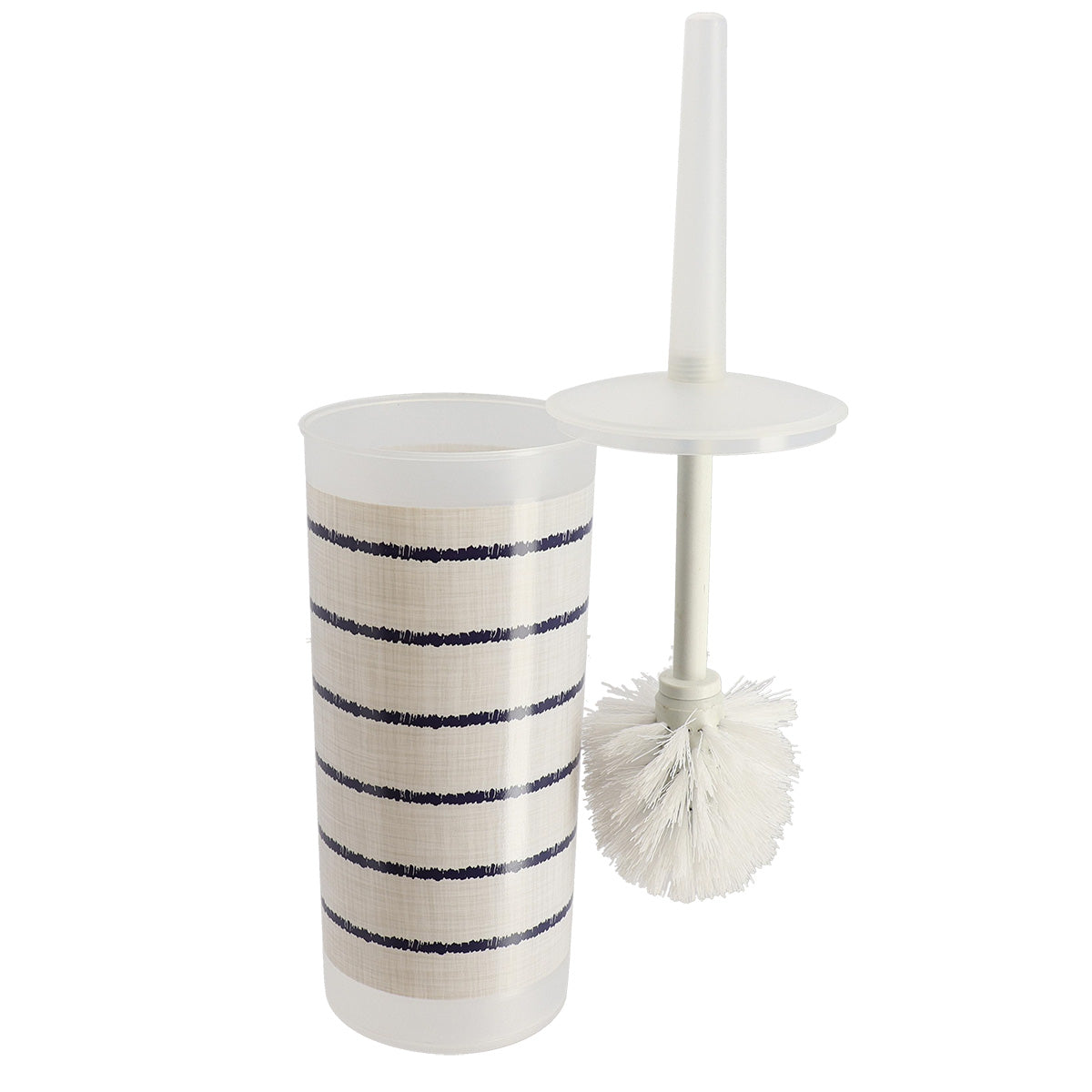 Perie de toaletă imprimată cu dungi din PP – model Manureva