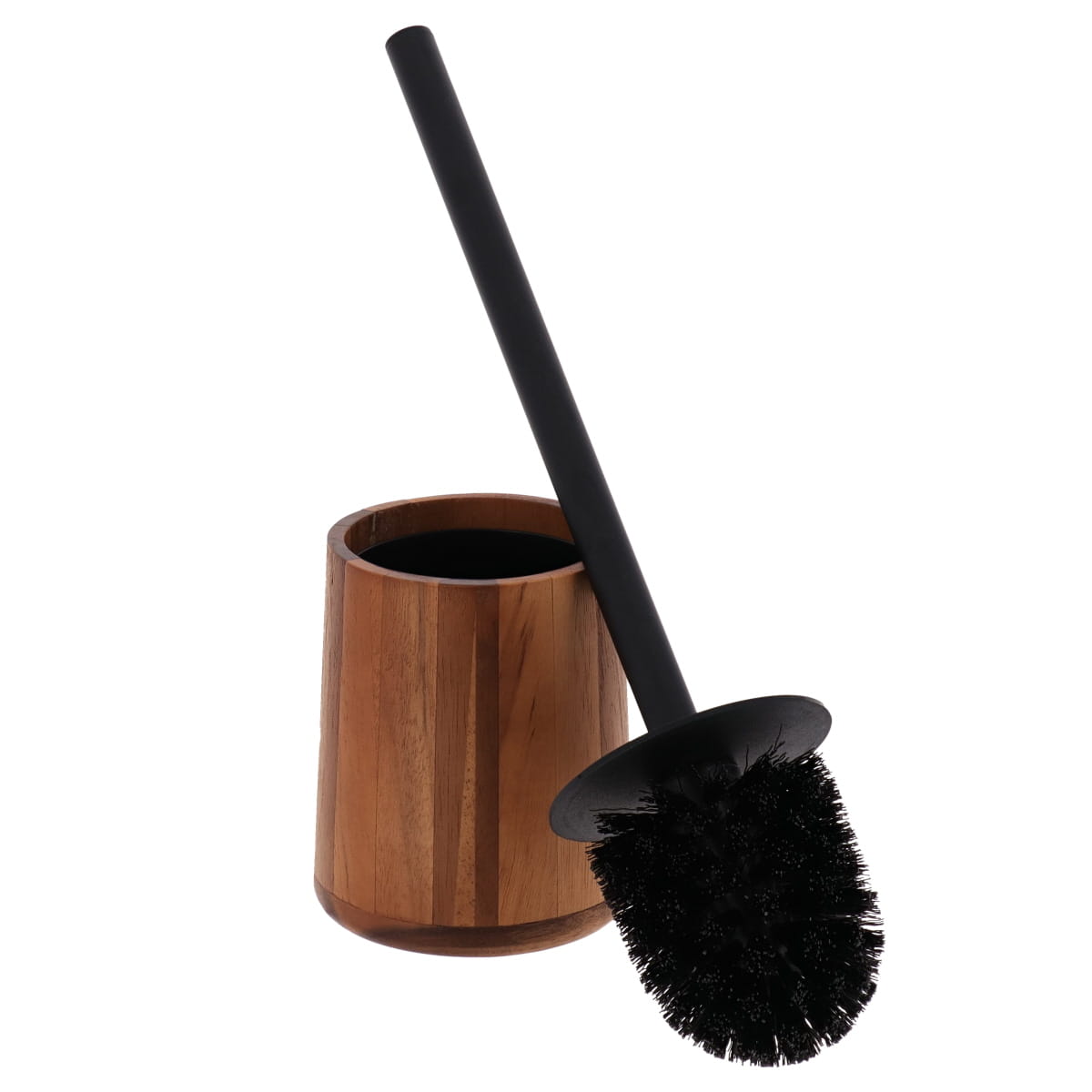 Perie de toaletă rotundă din acacia – Acacia