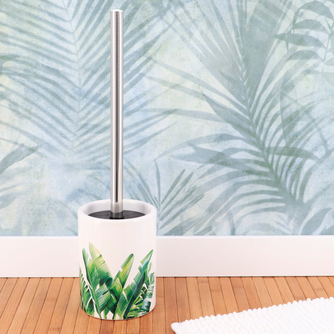 Perie de toaletă din dolomită imprimată – model Oasis