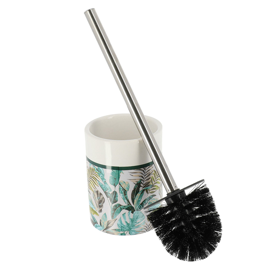 Perie de toaletă din dolomită imprimată – model Jardin d’Hiver