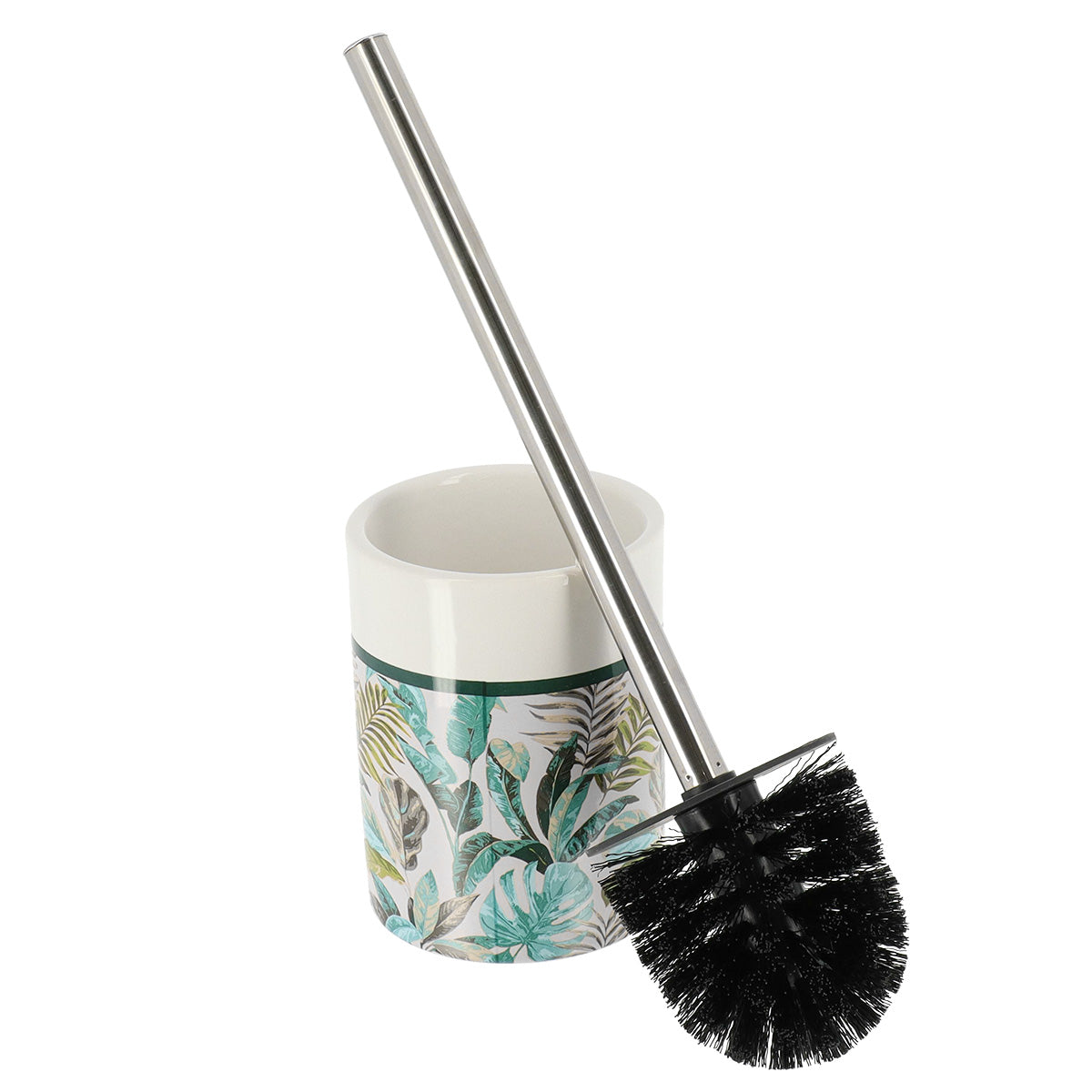 Perie de toaletă din dolomită imprimată – model Jardin d’Hiver