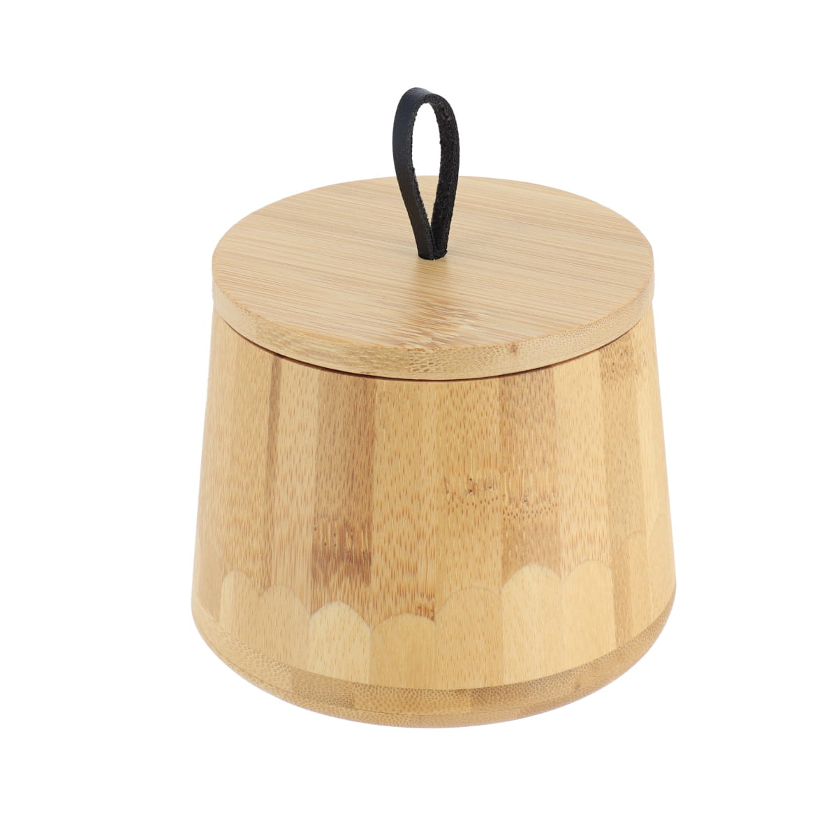 Cutie Rotundă pentru Bețișoare - Bambus