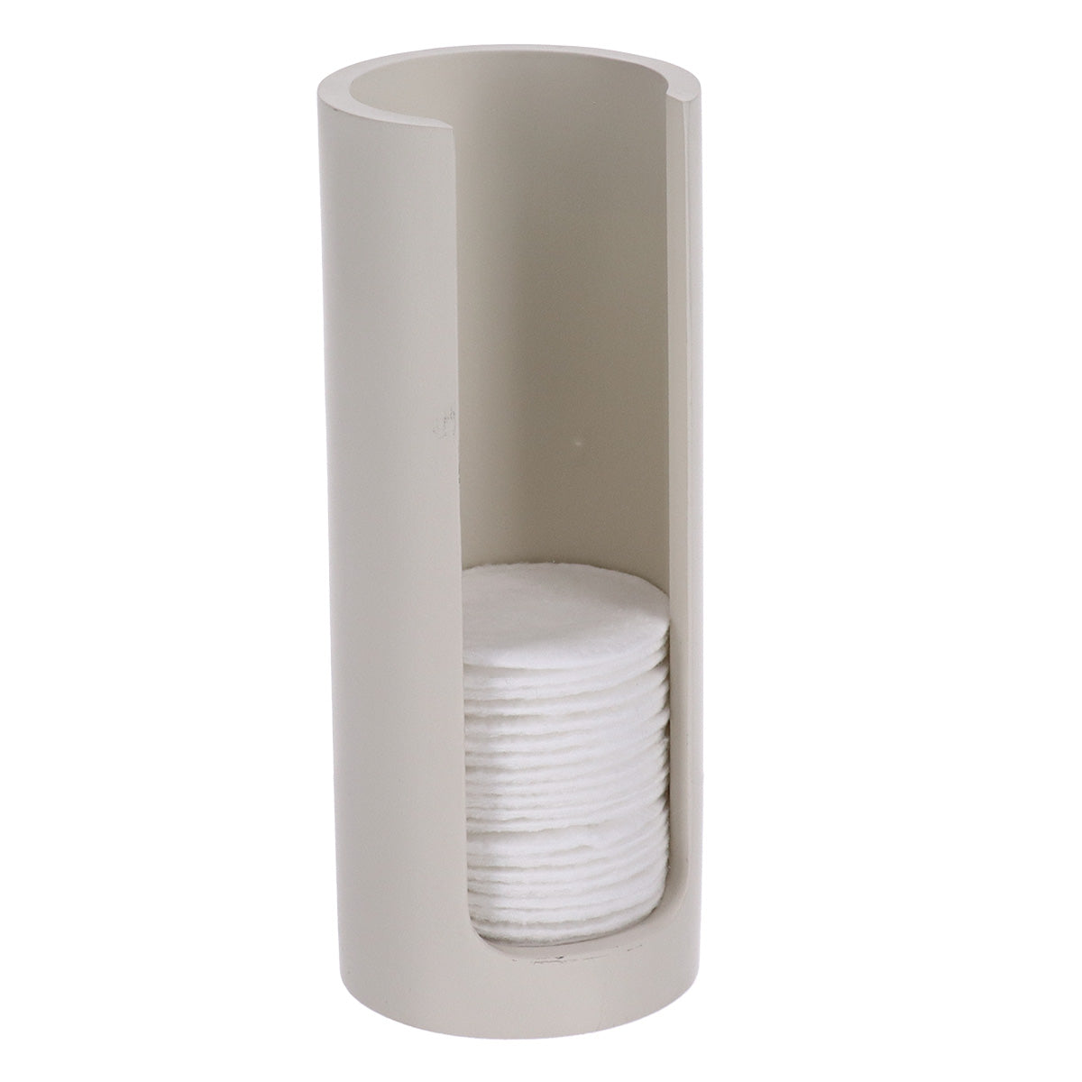 Dispenser Pentru Dischete Demachiante Din Polirasină – Bej