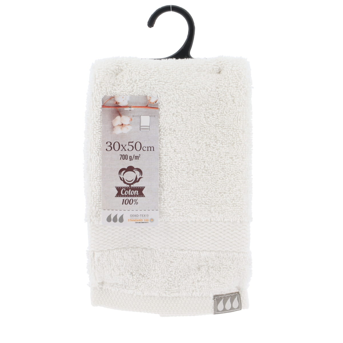 Prosop oaspeți 100% bumbac 30×50 cm – Alb