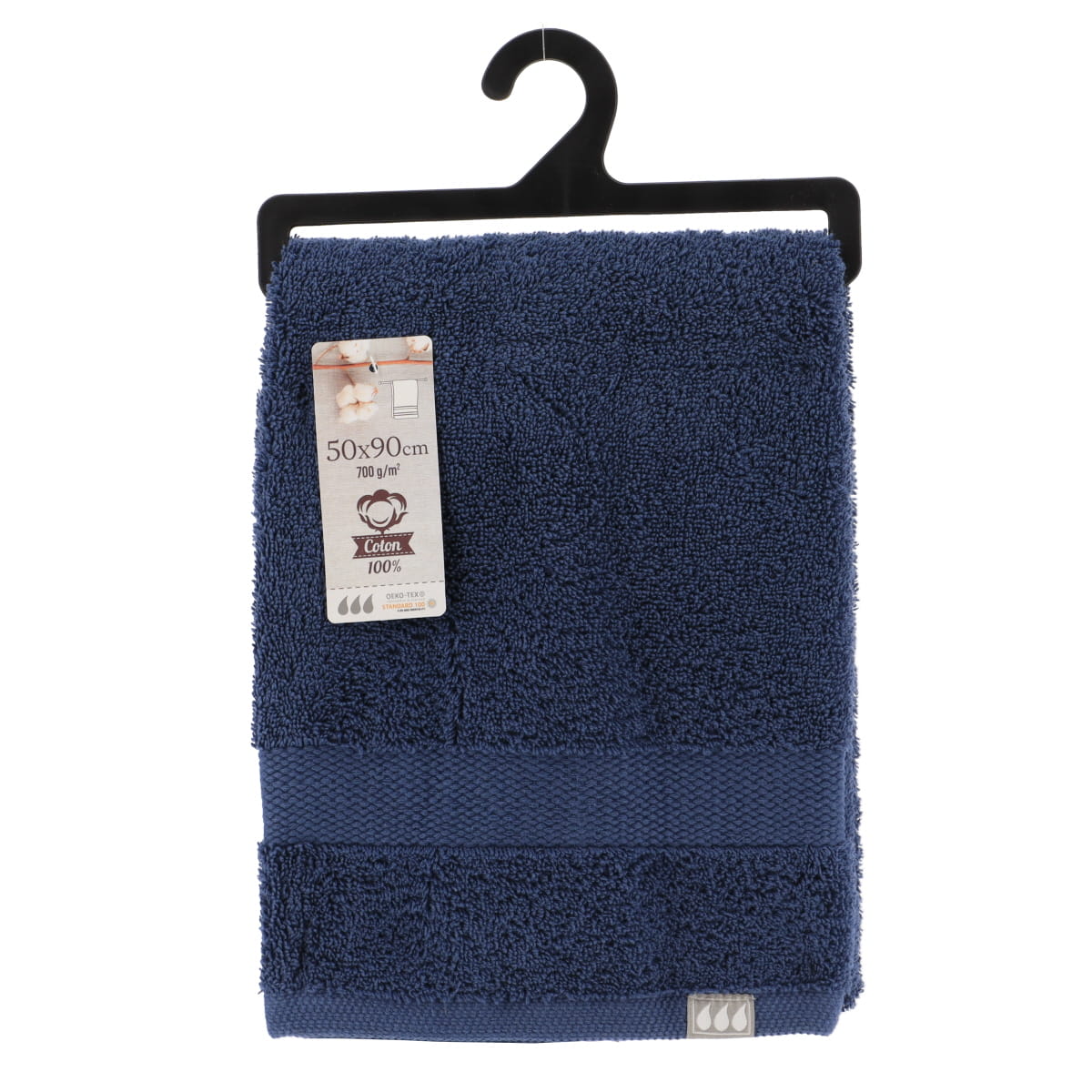 Prosop de mâini 100% bumbac 50×90 cm – Bleumarin