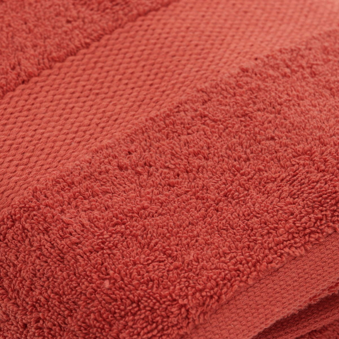 Prosop de mâini 100% bumbac 50×90 cm – Terracotta