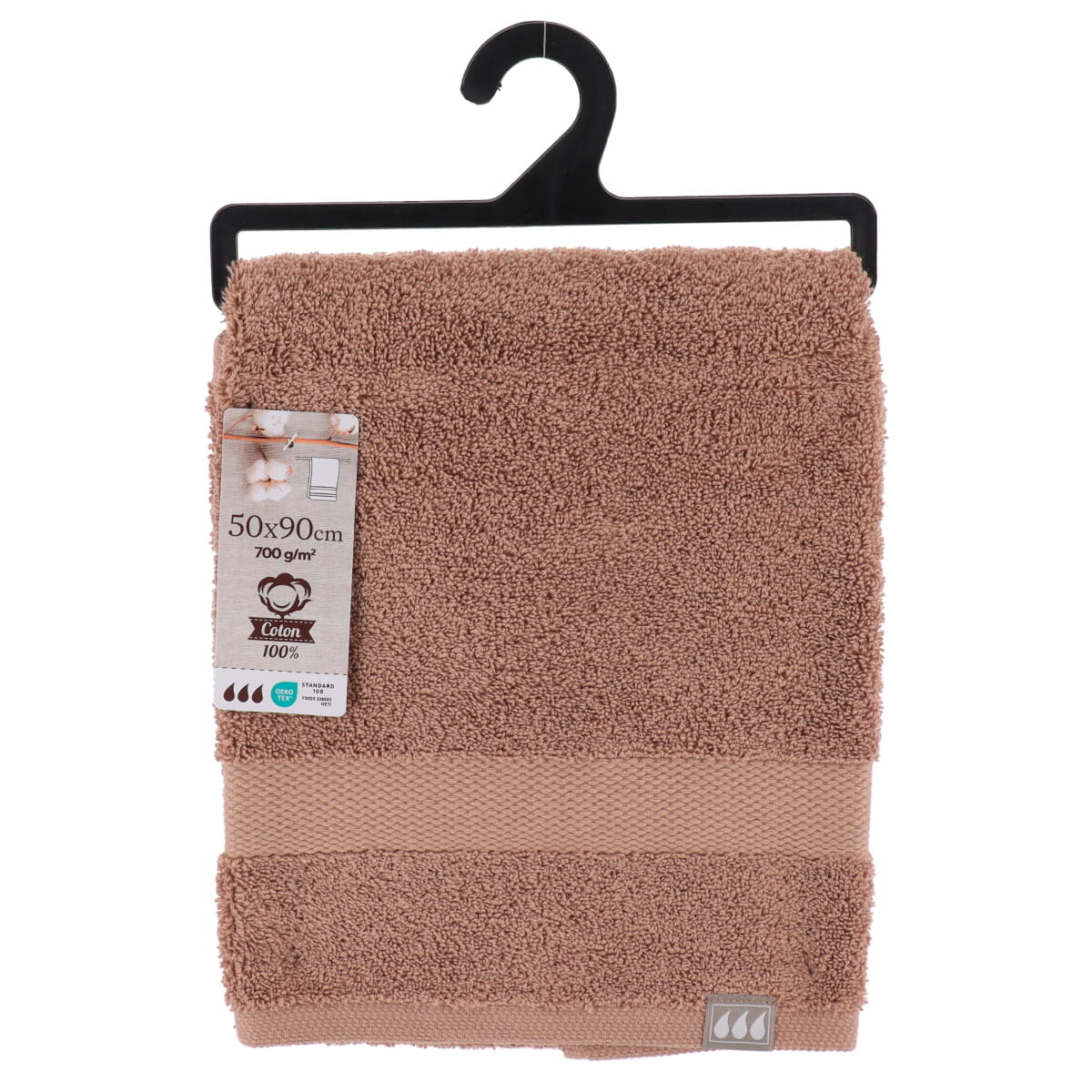 Prosop de mâini 100% bumbac 50×90 cm – Cappuccino