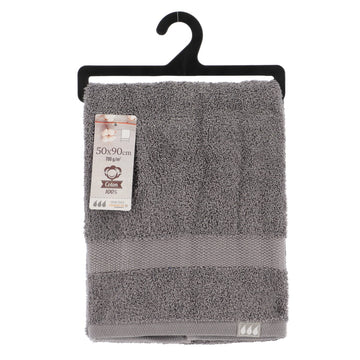 Prosop de mâini 100% bumbac 50×90 cm – Gri