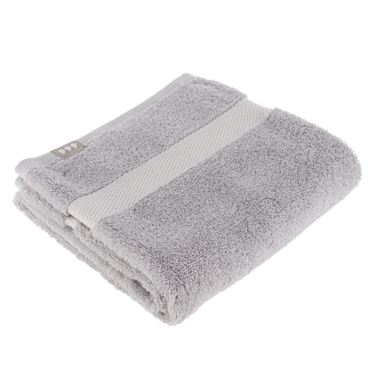 Prosop de mâini 100% bumbac 50×90 cm – Gri deschis