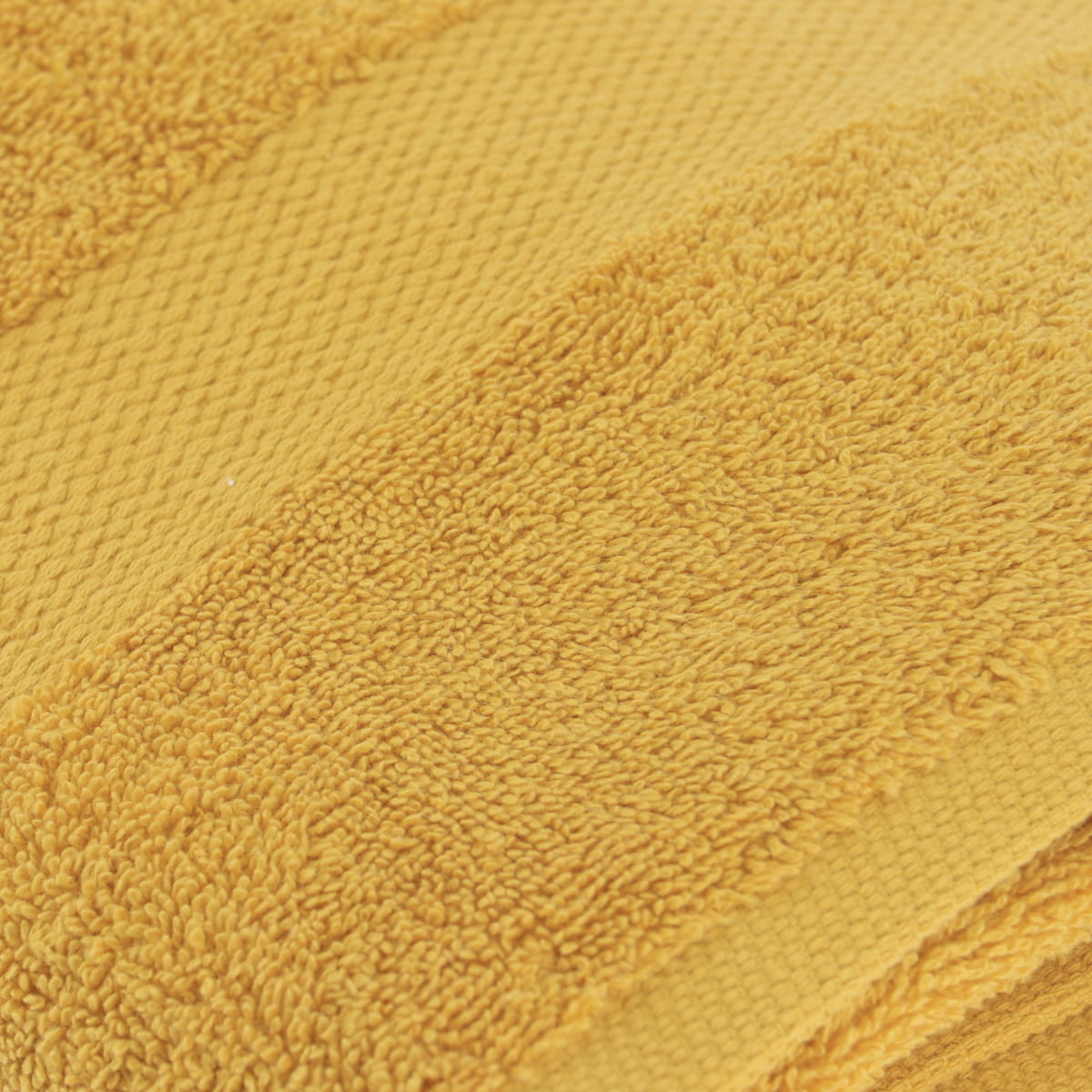 Prosop de mâini 100% bumbac 50×90 cm – Galben muștar