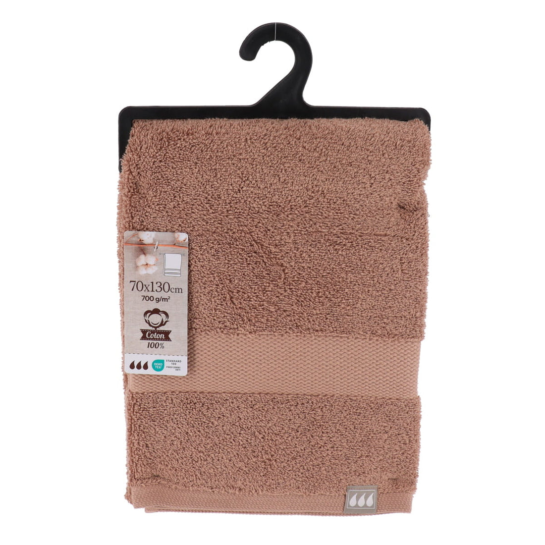 Prosop de toaletă 100% bumbac 70×130 cm – Cappuccino