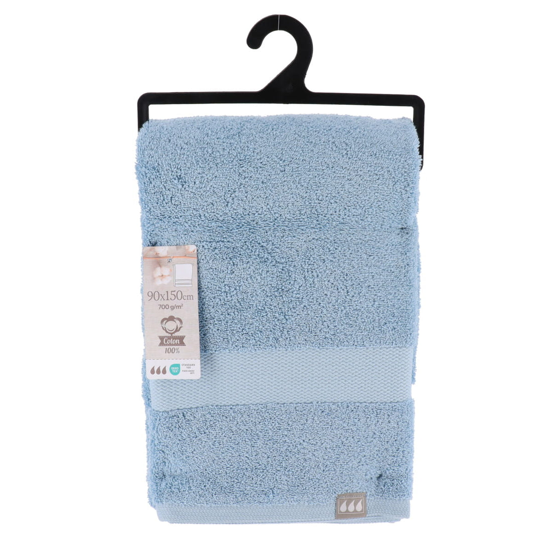 Prosop de toaletă Timeless 100% bumbac 90×150 cm – Albastru deschis