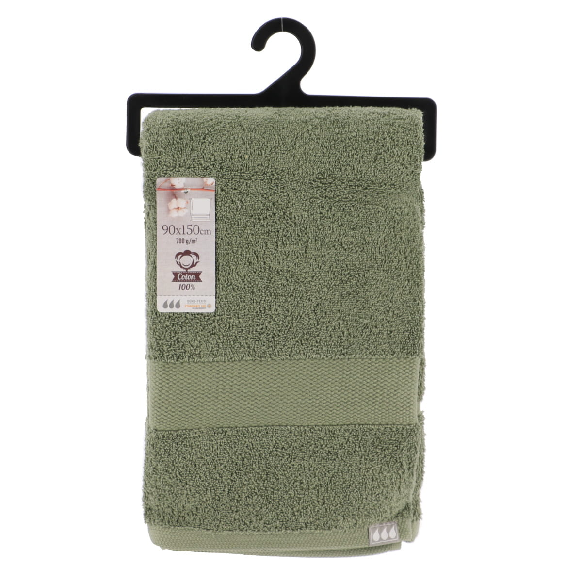 Prosop de toaletă Timeless 100% bumbac 90×150 cm – Kaki