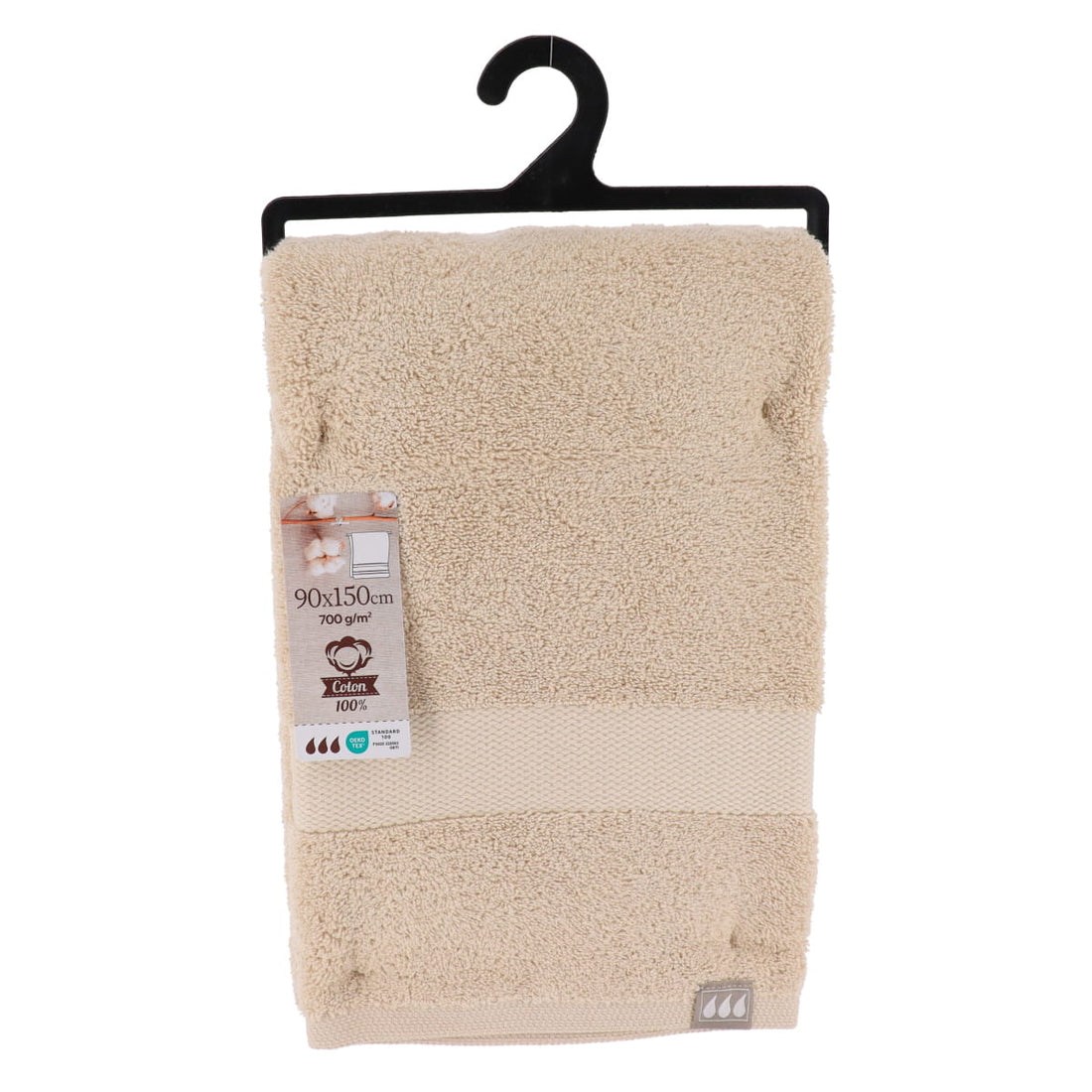 Prosop de toaletă Timeless 100% bumbac 90×150 cm – Bej