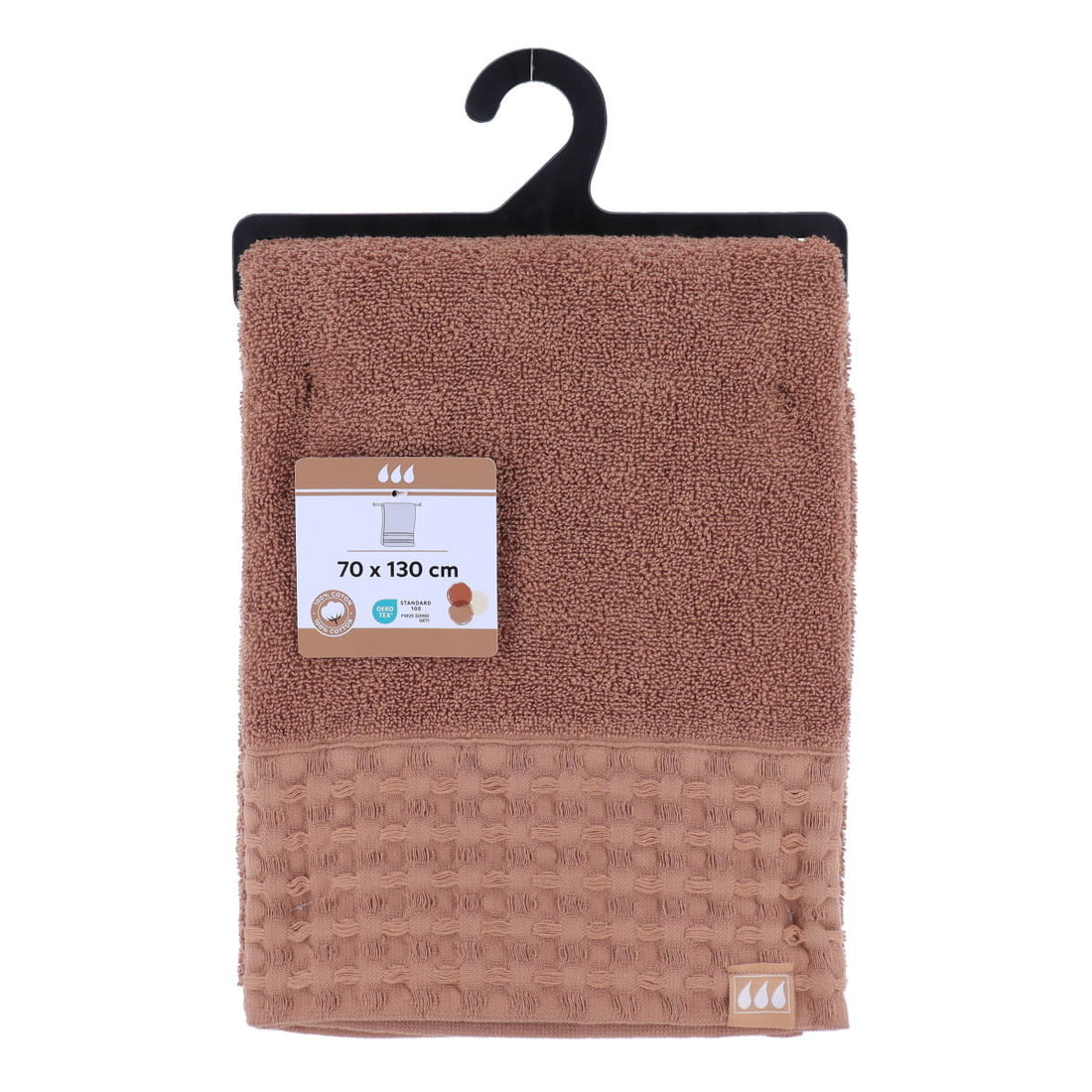 Prosop baie 100% bumbac 70×130 cm – CARAMEL