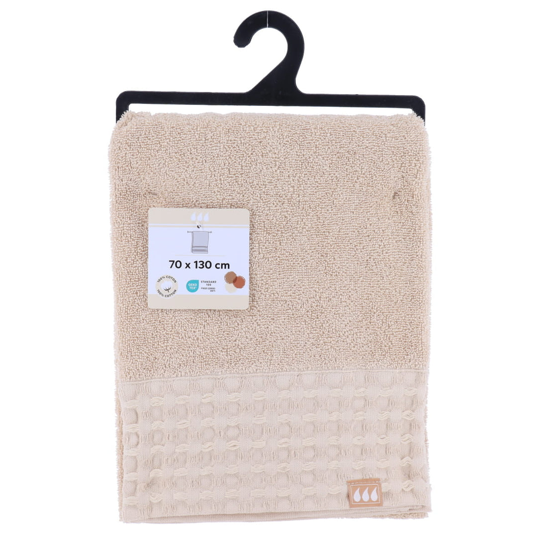 Prosop baie 100% bumbac 70×130 cm – BEIGE