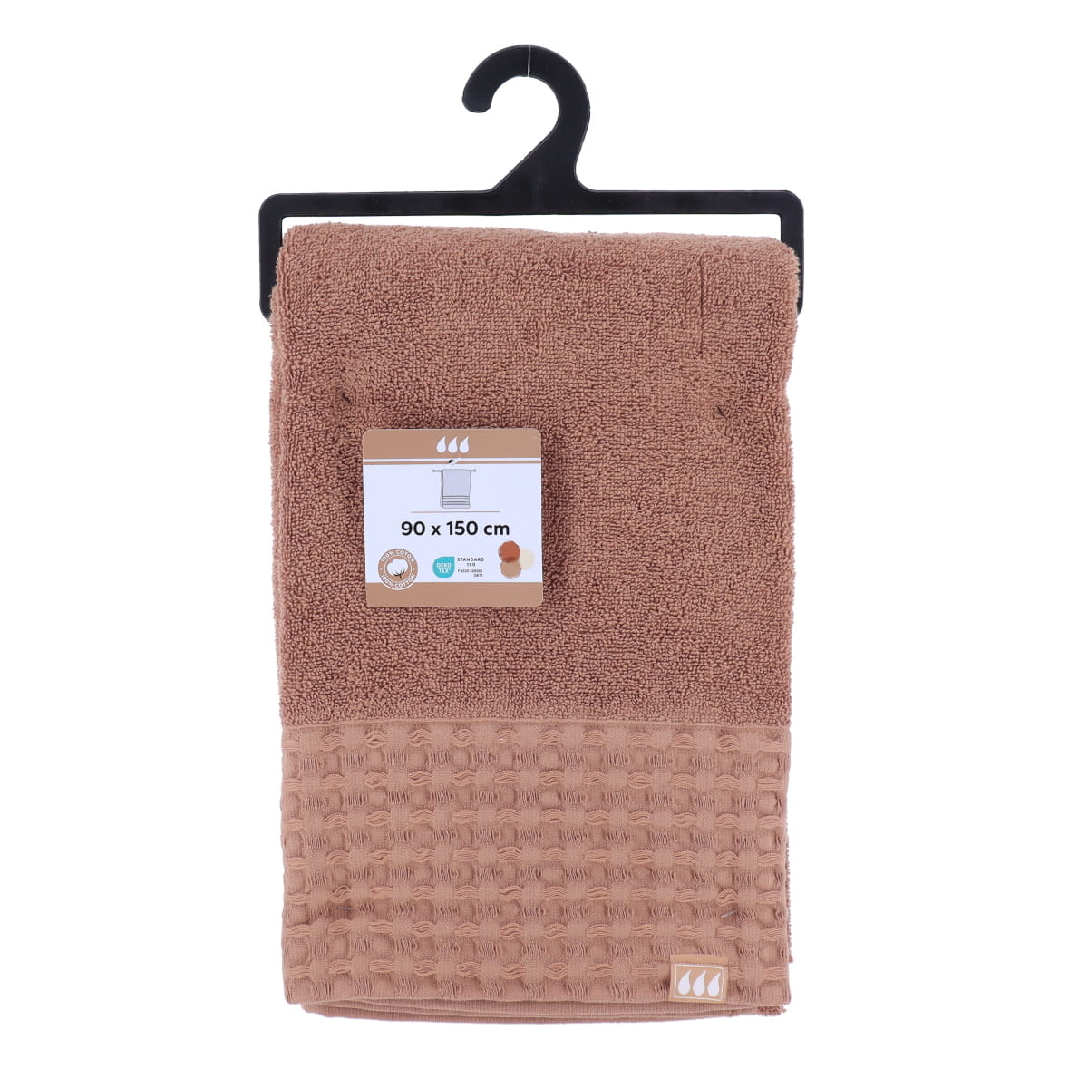 Prosop baie XXL 100% bumbac 90×150 cm – CARAMEL