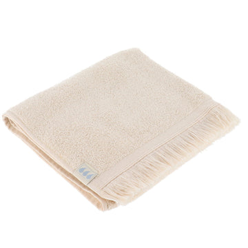 Prosop de mâini 50×90 cm din bumbac 100% cu volane – Natural