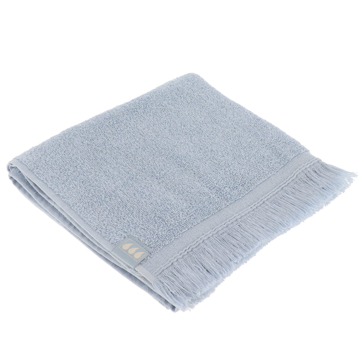 Prosop de mâini 50×90 cm din bumbac 100% cu volănaș – Clear Blue