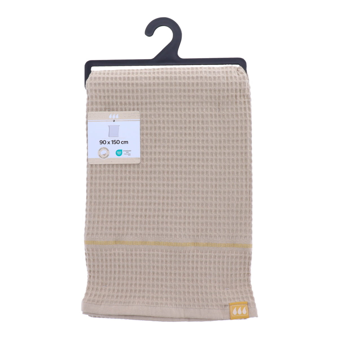 Prosop de baie 90×150 cm din bumbac – Volane bej închis