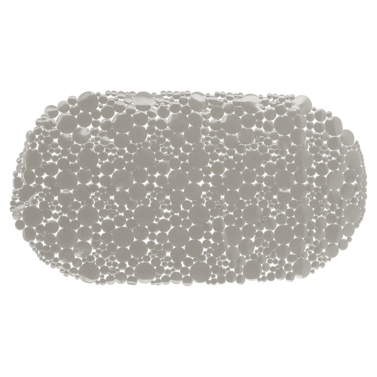 Covoraș de baie PVC 69×36 cm – model Bubbles Taupe