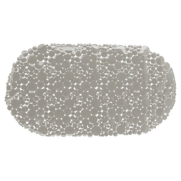 Covoraș de baie PVC 69×36 cm – model Bubbles Taupe