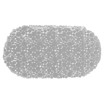 Covoraș de baie PVC 69×36 cm – model Bubbles Pearl Grey