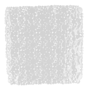 Covoraș de duș PVC 50×50 cm – model Bubbles White