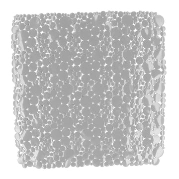 Covoraș de duș PVC 50×50 cm – model Bubbles Pearl Grey