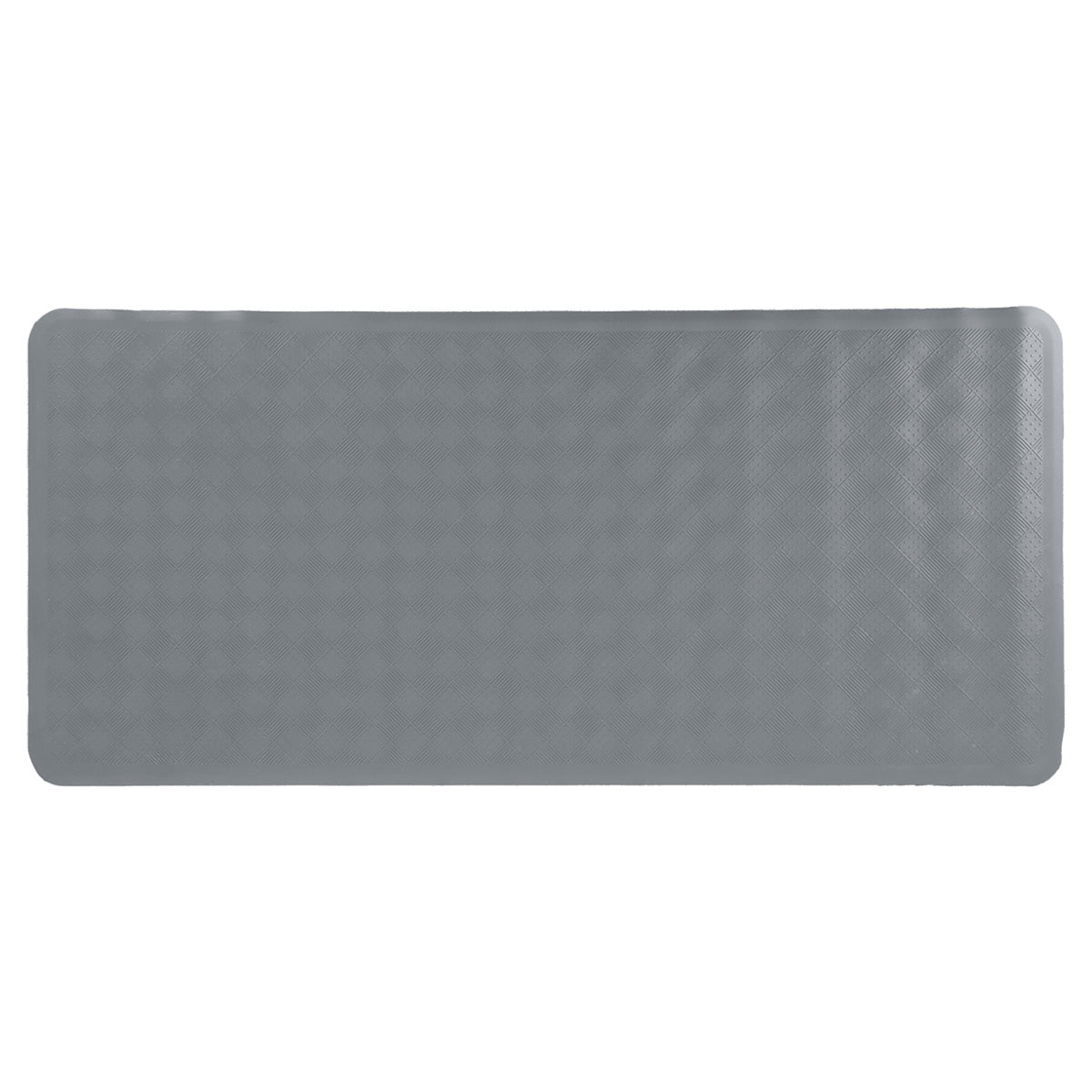 Covoraș de baie din cauciuc natural 34×74 cm – model Dark Grey