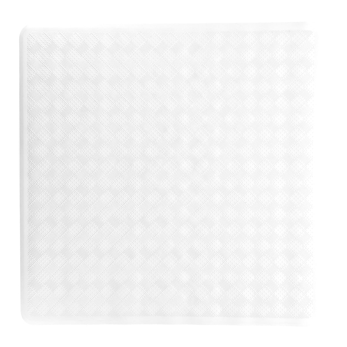 Covoraș de duș din cauciuc natural 53×53 cm – model White
