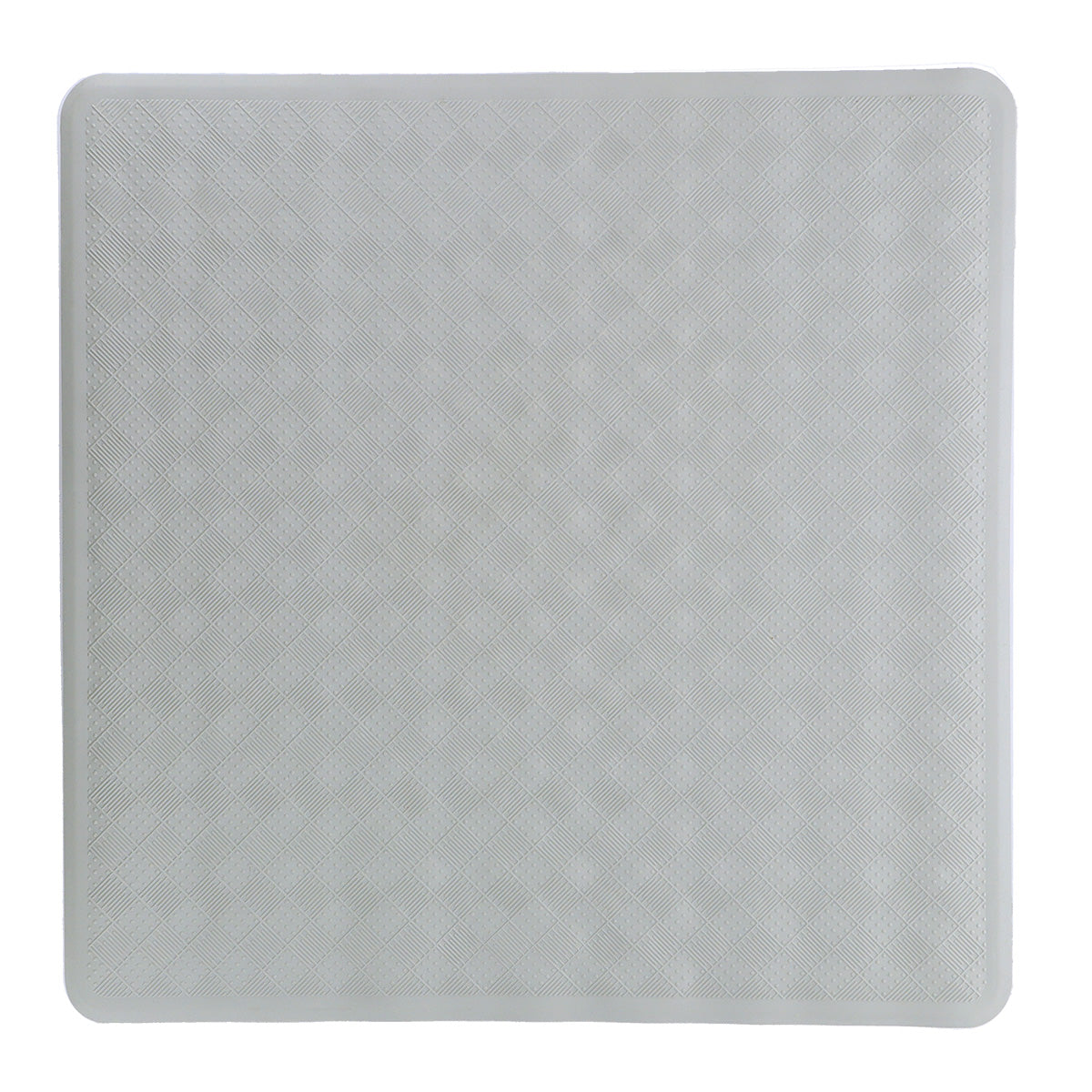 Covoraș de duș din cauciuc natural 53×53 cm – model Light Grey