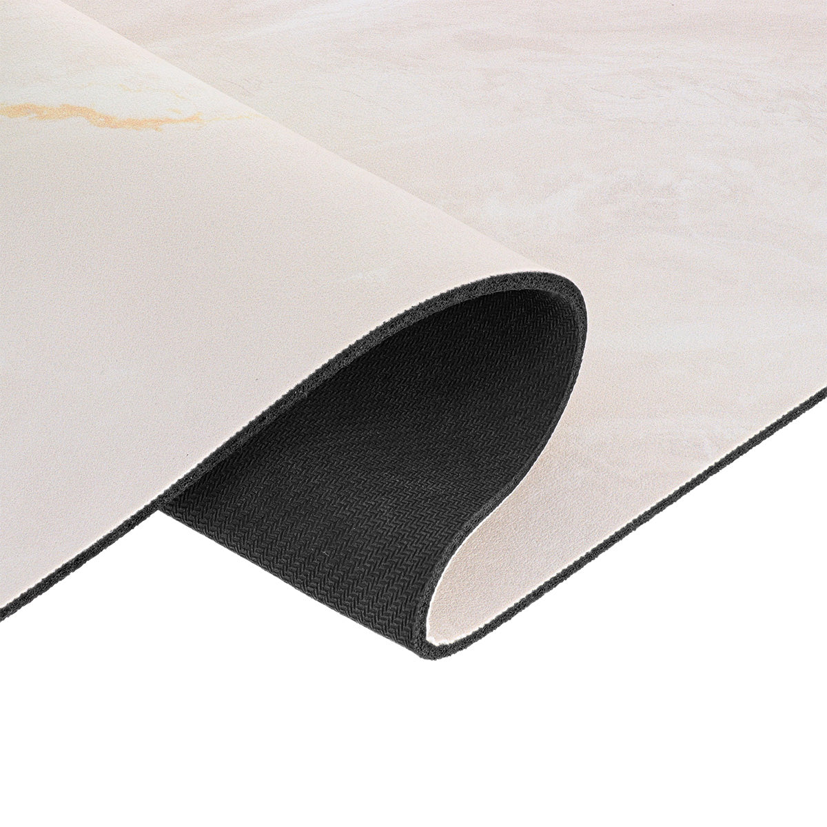 Covoraș Absorbant 45x60cm Efect Marmură Bej – Antiderapant | Softambient