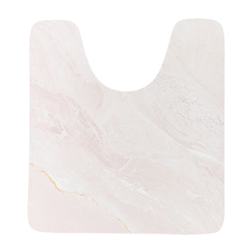 Covoraș contur WC ultra-absorbant 45×50 cm – model BEIGE MARBLE EFFECT