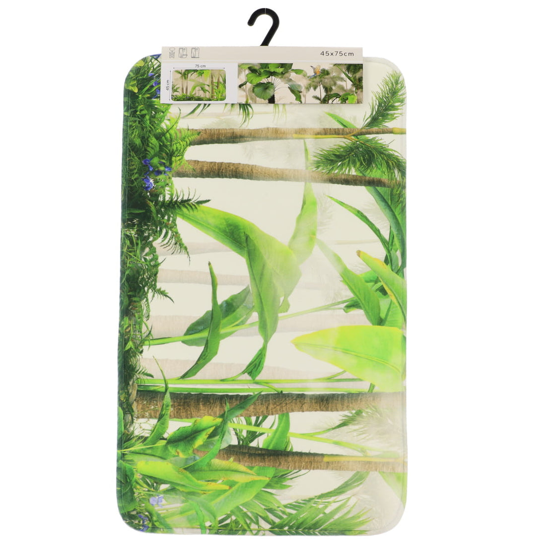 Covoraș din microfibră imprimată 45×75 cm – model Oasis