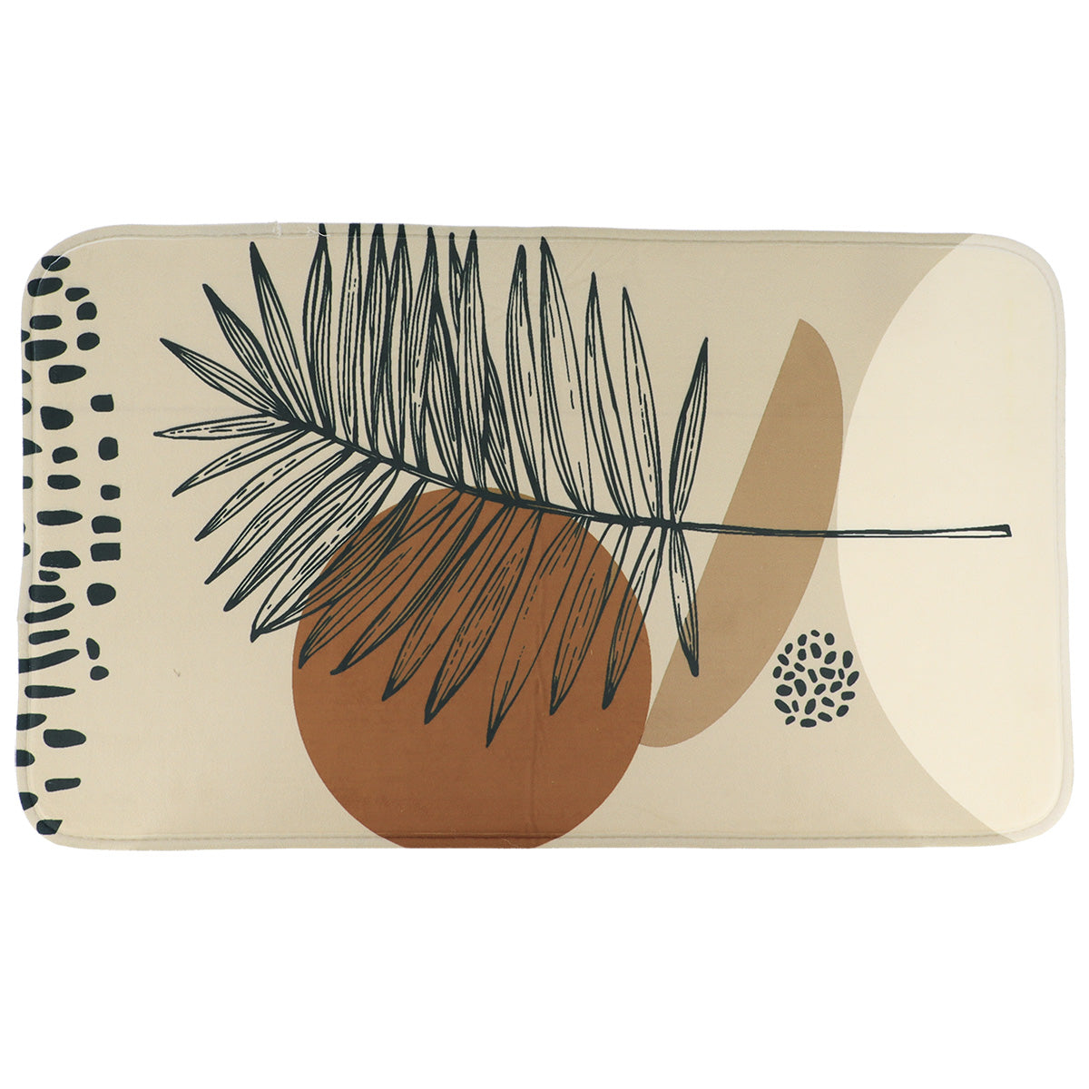 Covoraș din microfibră imprimată 45×75 cm – model Reconnect