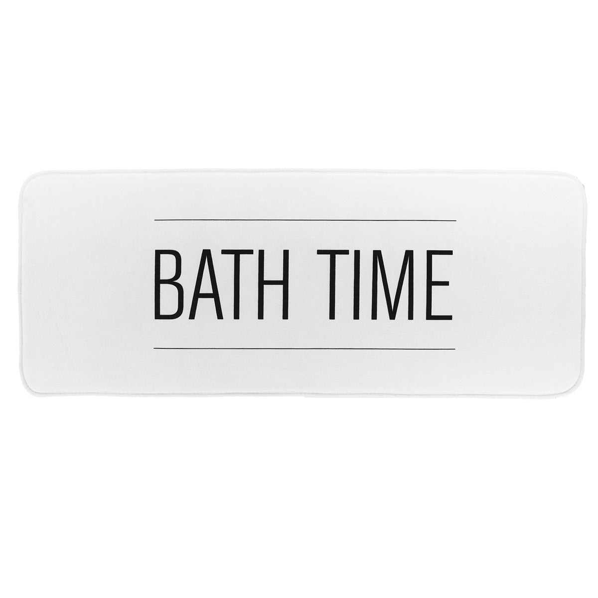 Covoraș din microfibră imprimată 45×120 cm – model Neo Retro Blanc