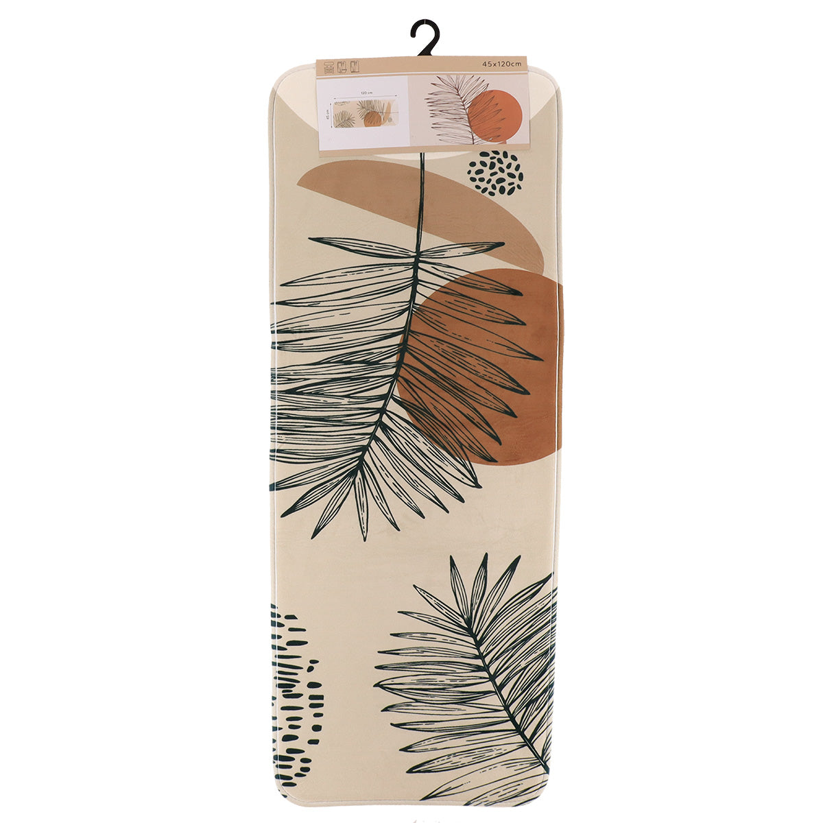 Covoraș din microfibră imprimată 45×120 cm – model Reconnect