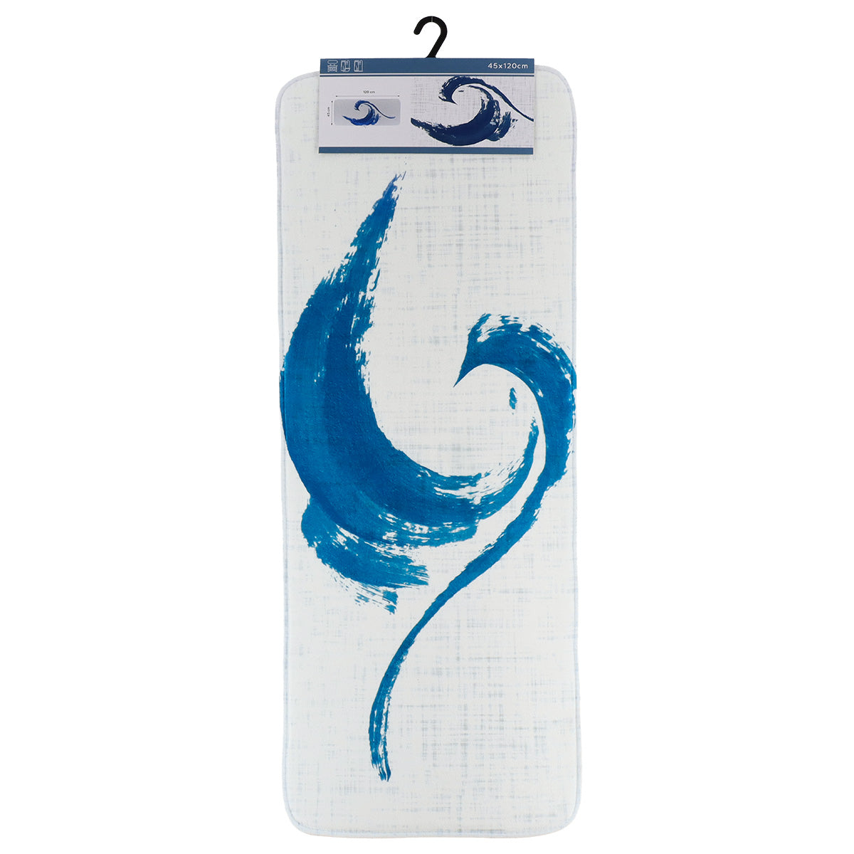 Covoraș din microfibră imprimată 45×120 cm – model Manureva