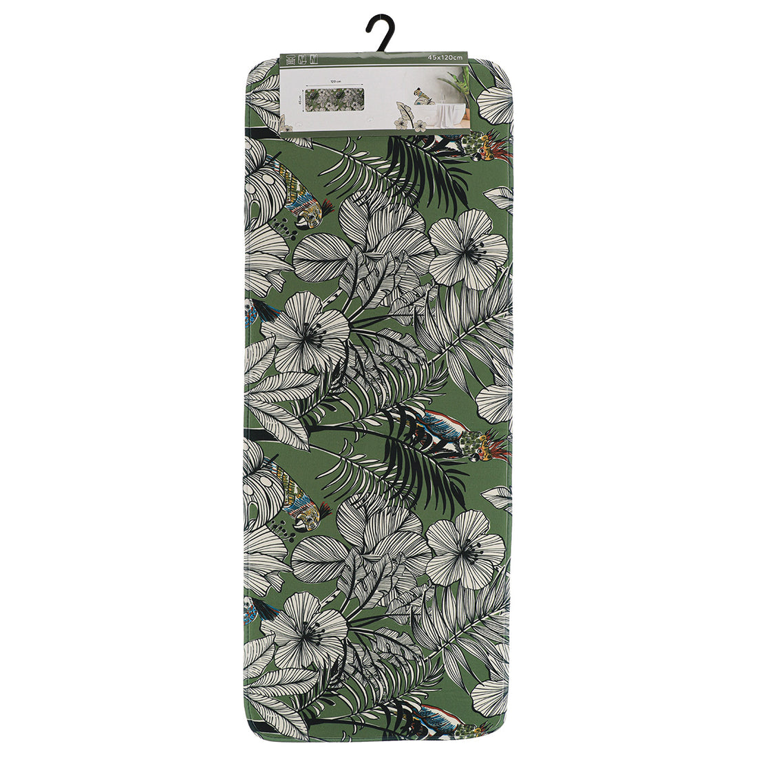 Covoraș din microfibră imprimată 45×120 cm – model Jungle Fever Kaki