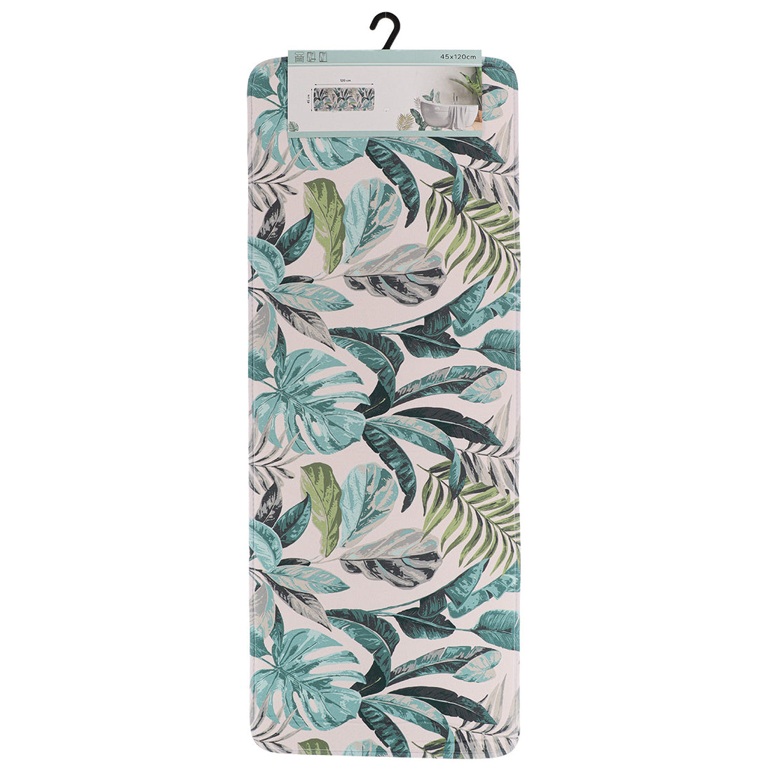 Covoraș din microfibră imprimată 45×120 cm – model Jardin d’Hiver