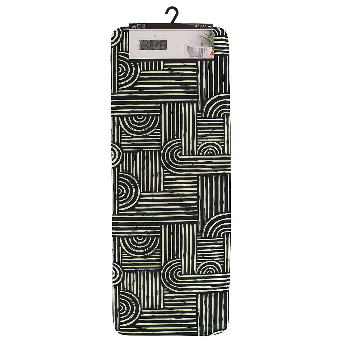 Covoraș din microfibră imprimată 45×120 cm – model Ethnic Vibes