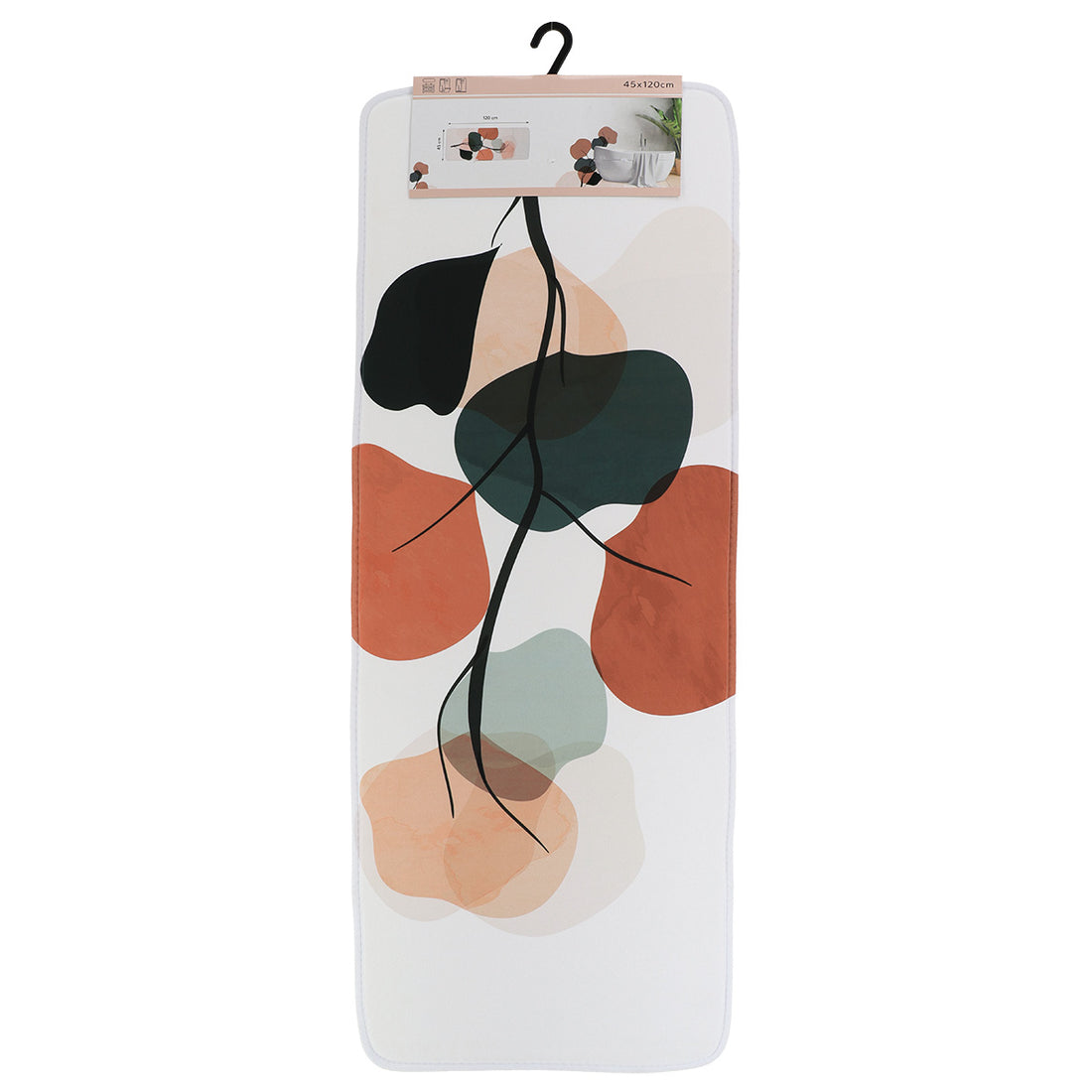 Covoraș din microfibră imprimată 45×120 cm – model Bucolique