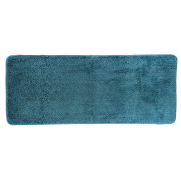Covoraș din Microfibră 50 x 120 CM cu Suport din Latex - Peacock Blue