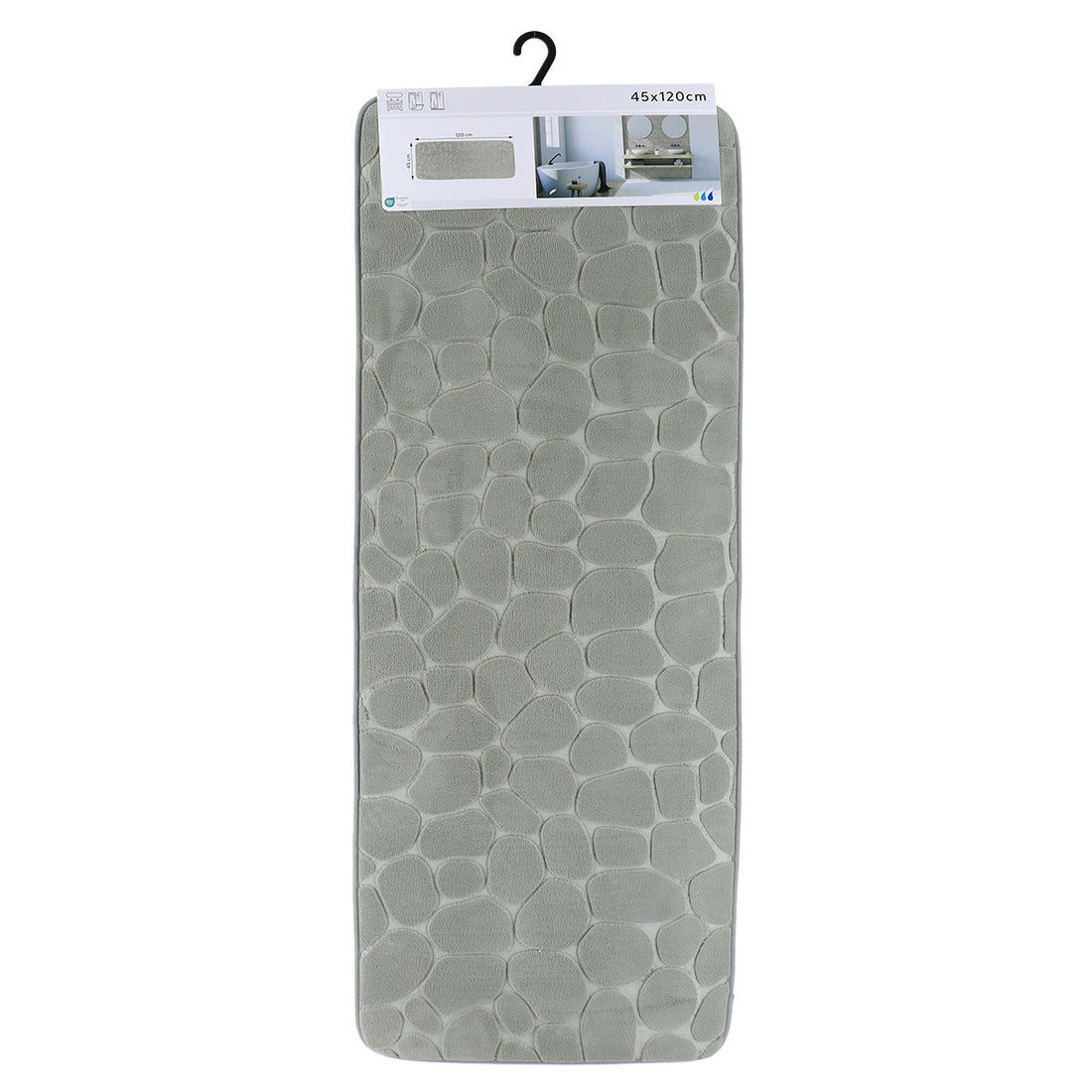 Covoraș Microfibră cu Spumă de Memorie 45x120 cm - Khaki