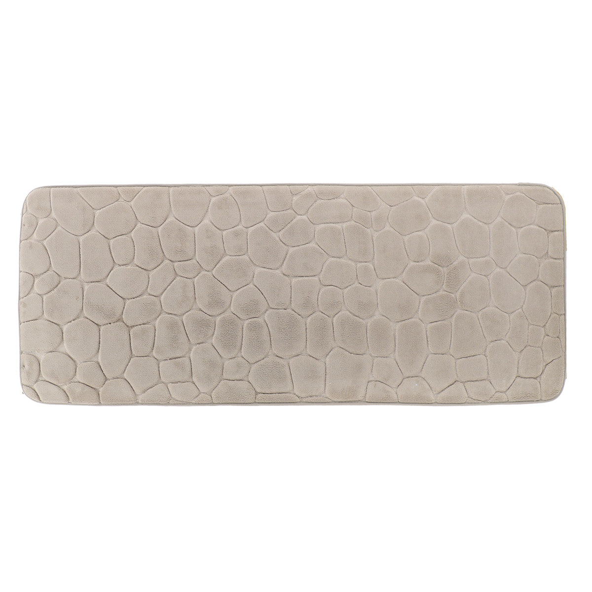 Covoraș Microfibră cu Spumă de Memorie 45x120 cm - Taupe