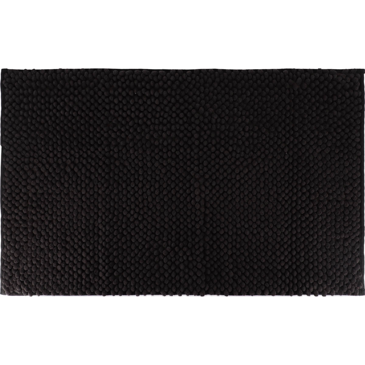 Covoraș de baie din microfibră cu textură în relief 50×80 cm – Negru