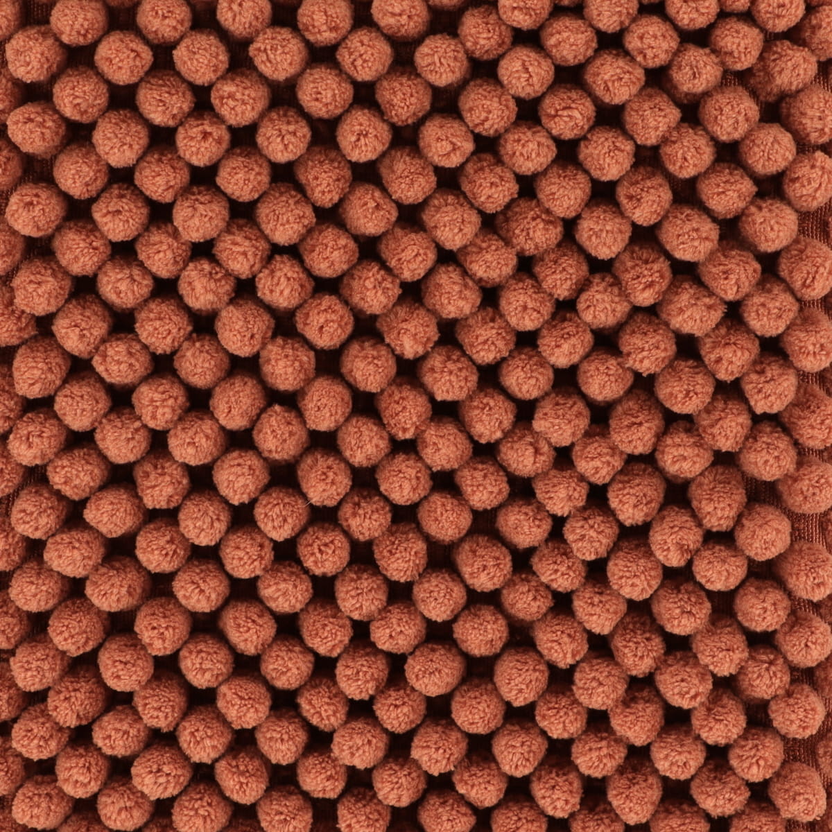 Covoraș de baie din microfibră cu textură în relief 50×80 cm – Maro cupru