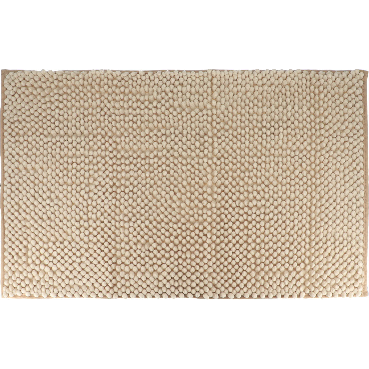 Covoraș de baie din microfibră cu textură în relief 50×80 cm – Bej