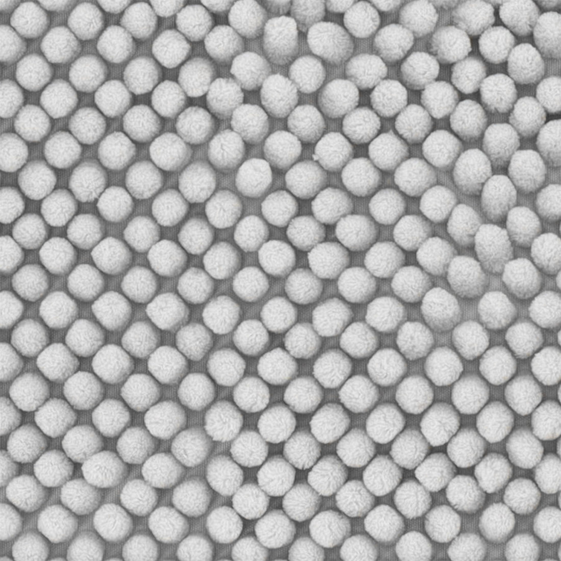 Covoraș de baie din microfibră cu textură în relief 50×80 cm – Gri deschis